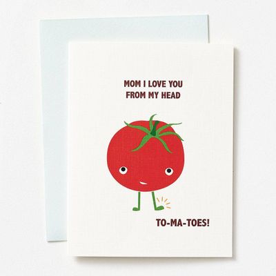 Tomatoes Mother's Day Card