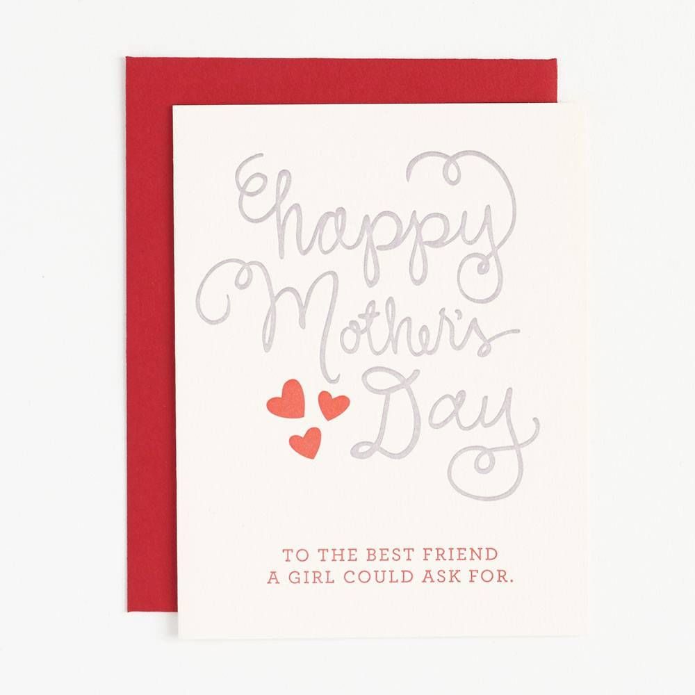 Best Friend Mother's Day Card