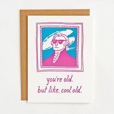 Cool Old Birthday Card