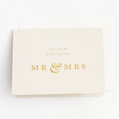 So Good Together Wedding Card