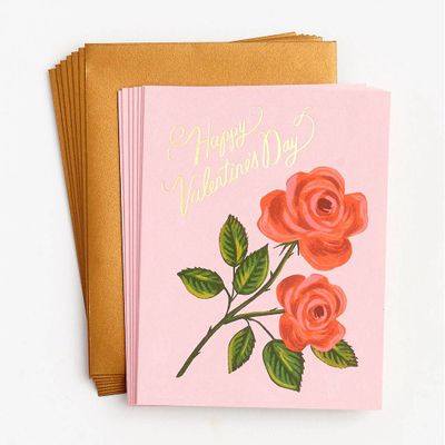 Happy Valentine's Day Stationery Set