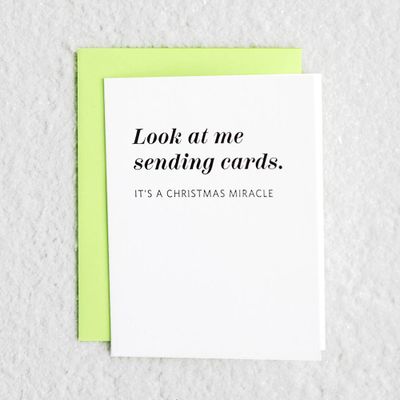 Christmas Miracle Greeting Card