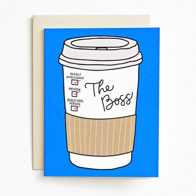 The Boss Coffee Card