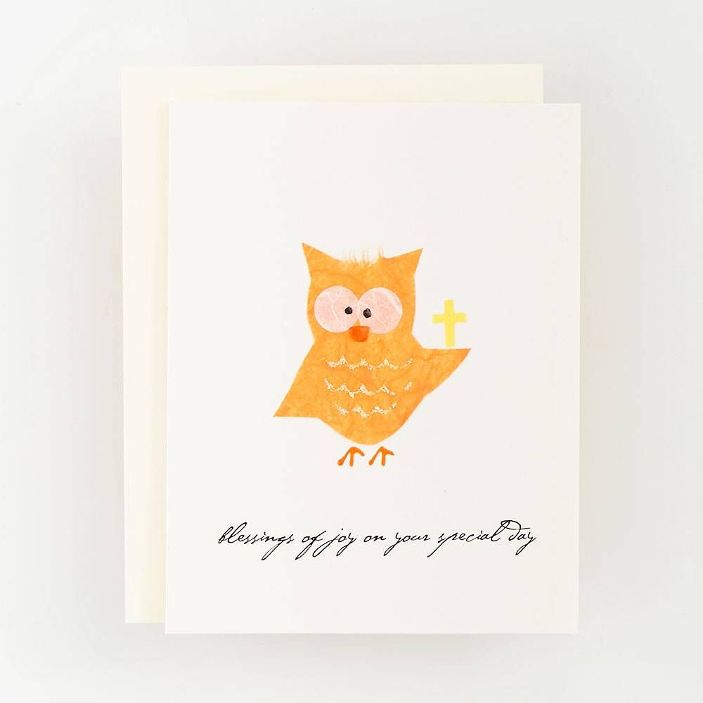 Handcrafted Blessings of Joy Card