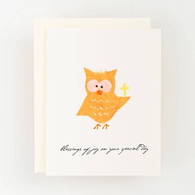 Handcrafted Blessings of Joy Card