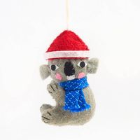 Felt Koala Ornament