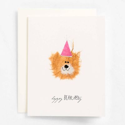 Happy Bearthday Birthday Card