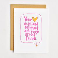 Your Heart My Heart Greeting Card