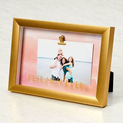 Best Mom Ever Blush Frame