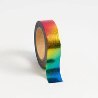 Rainbow Foil Washi Tape