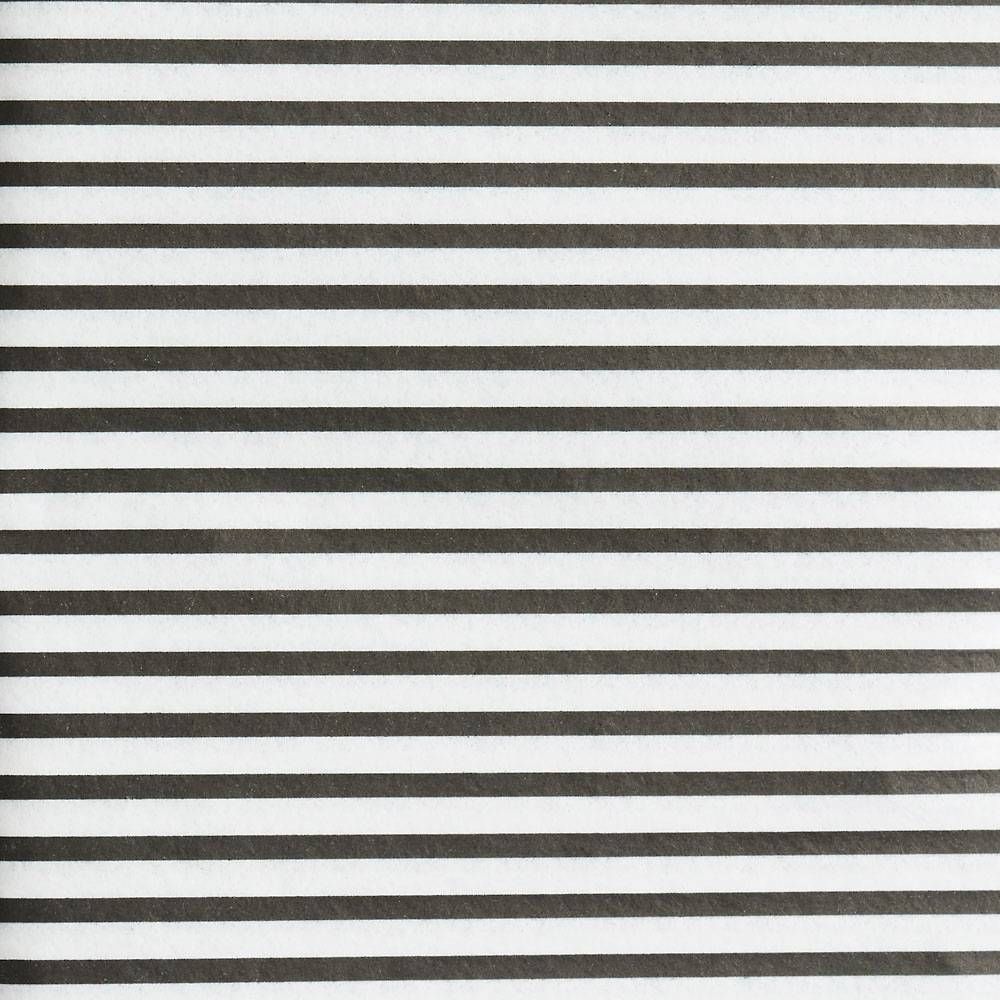 Paper Source Black and White Stripe Tissue