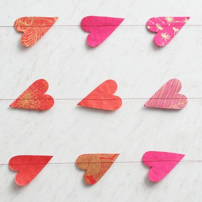 Heart Paper Garland