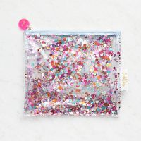 Confetti Clear Pouch