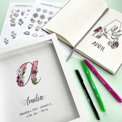 Live Workshop Essentials: Floral Hand Lettering