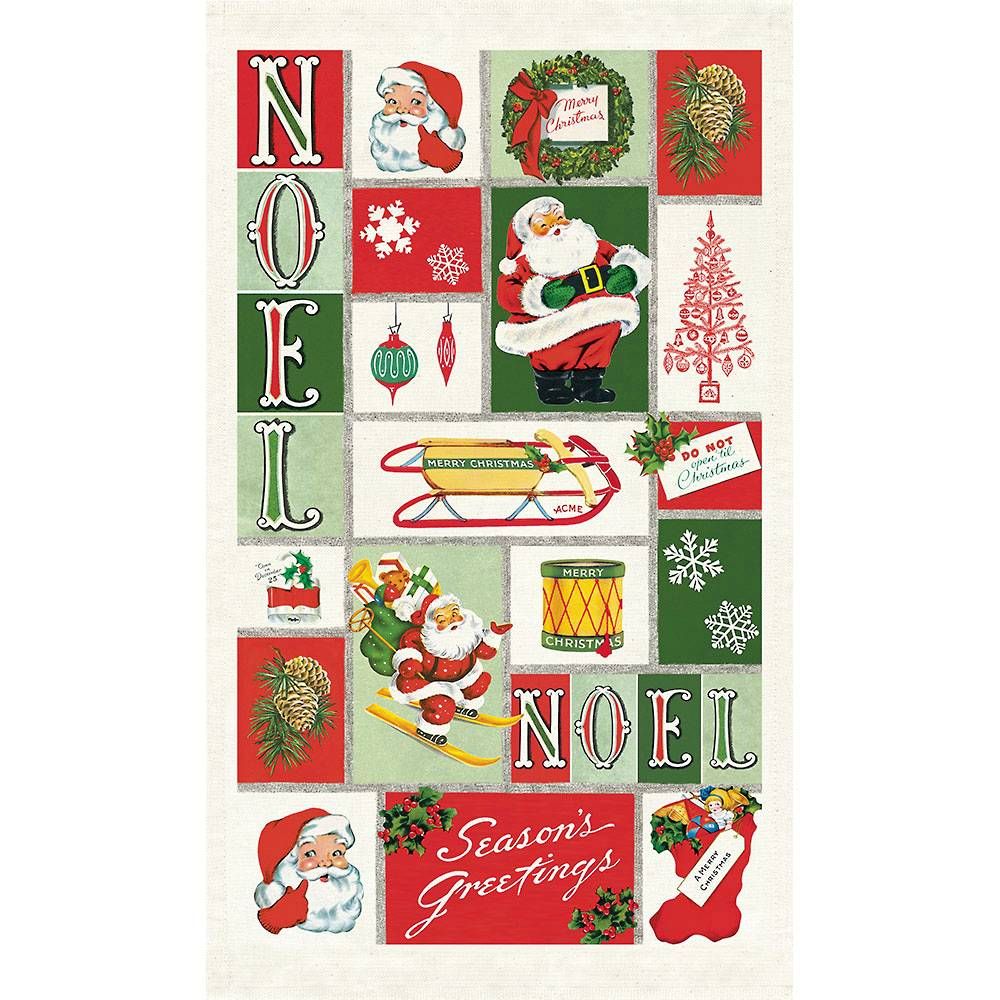 Noel Christmas Tea Towel