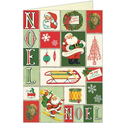 Noel Christmas Greeting Card