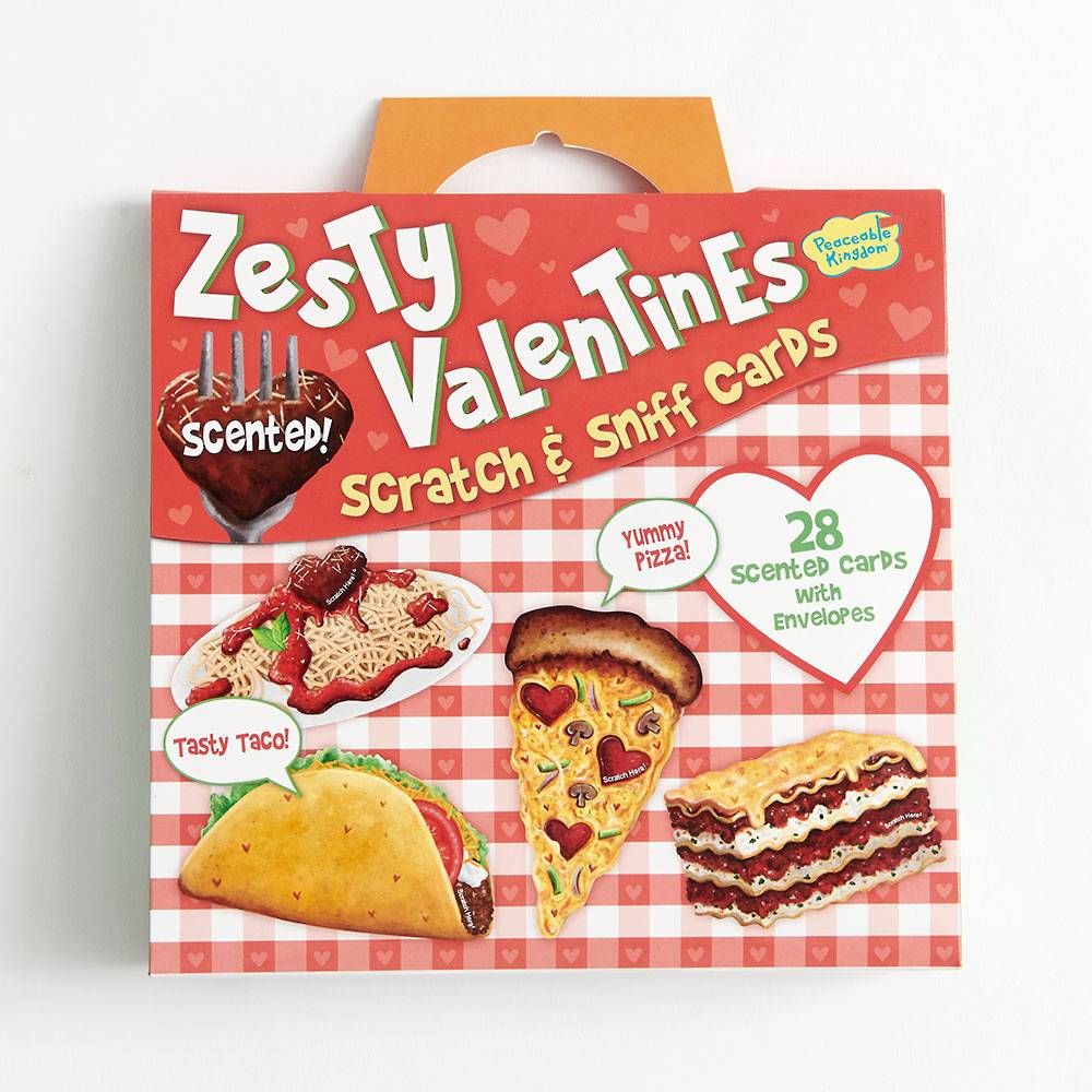 Zesty Scratch & Sniff Valentine Card Set