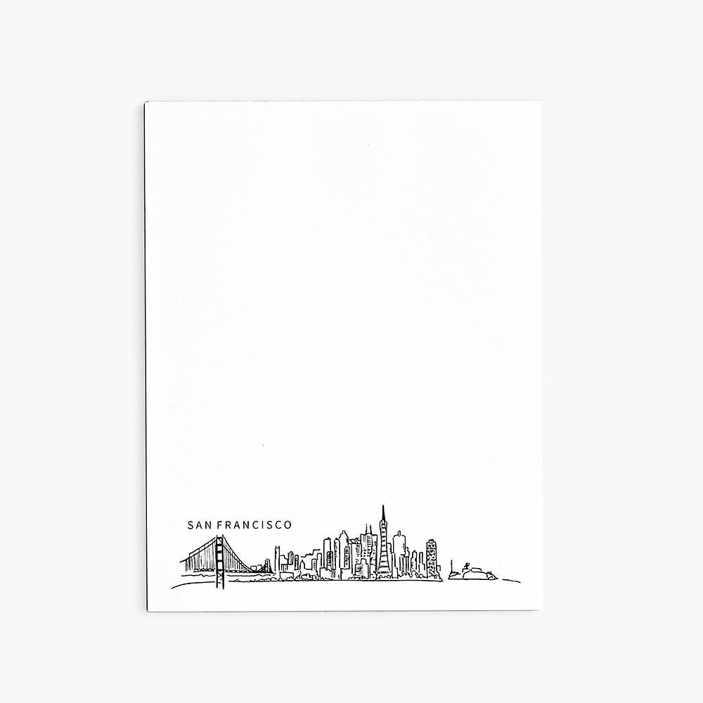 San Francisco Mini Note Pad