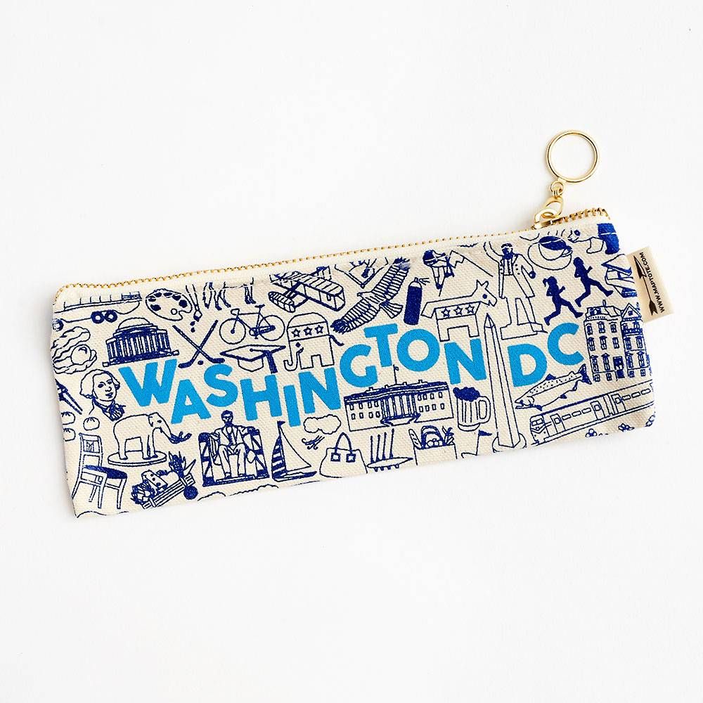 Washington D.C. Pencil Pouch