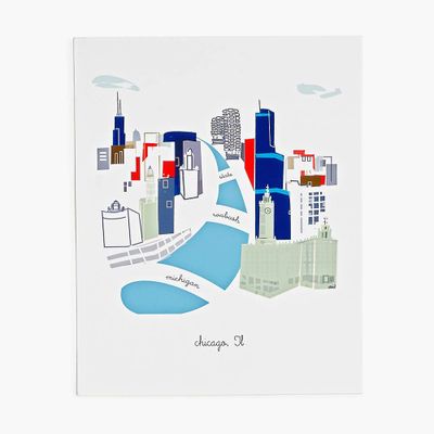 Chicago City Art Print