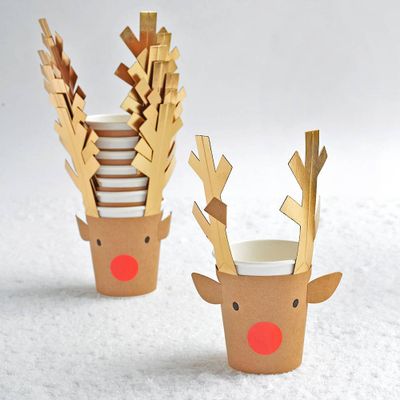 Reindeer Cups