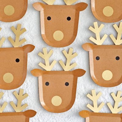 Reindeer Die Cut Plates