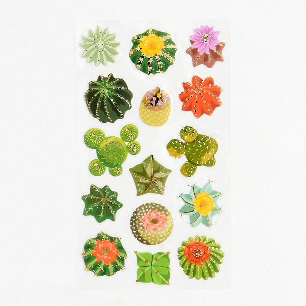 Micro Cactus Stickers