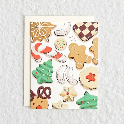 Christmas Cookies Greeting Card