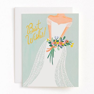 Best Wishes Wedding Card