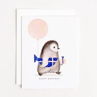 Penguin Birthday Card