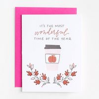 Most Wonderful Time Greeting Card