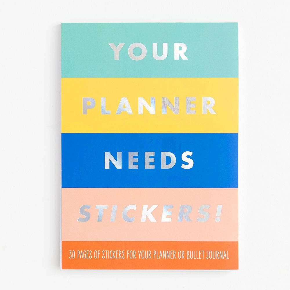 Planner Sticker Book