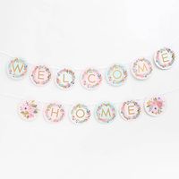 Garden Party Letter Garland