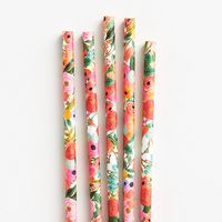 Garden Party Straws