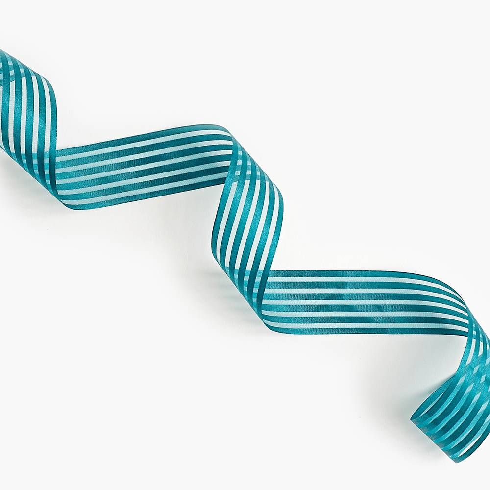 Evergreen Striped Ribbon