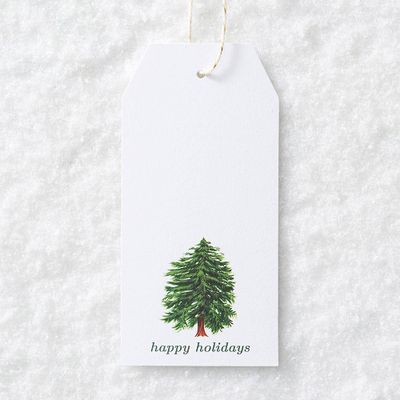 Happy Holidays Gift Tags