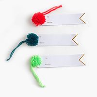 Pom Pom Gift Tags