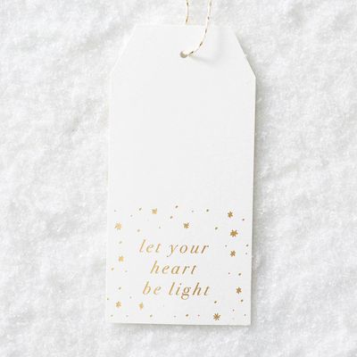 Let Your Heart be Light Gift Tags