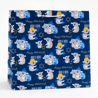 Hanukkah Koala Large Bag