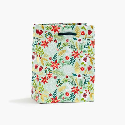 Micro Holiday Floral Bag