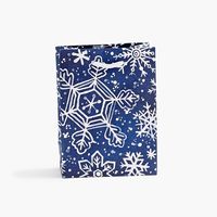 Snowflakes on Night Small Bag