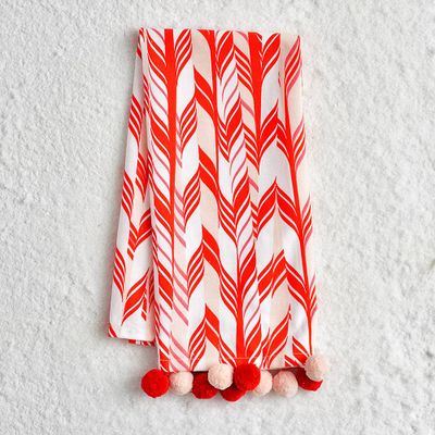 Candy Cane Tea Towel