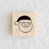 Jolly Santa Face Stamp