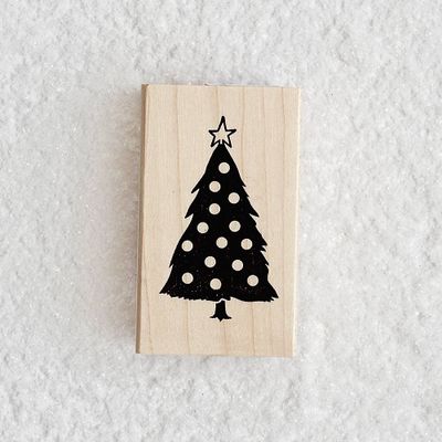 Christmas Tree Stamp