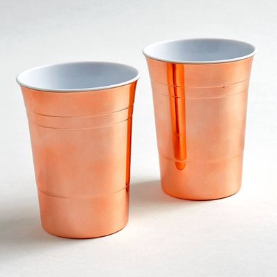 Metallic Drink Tumblers