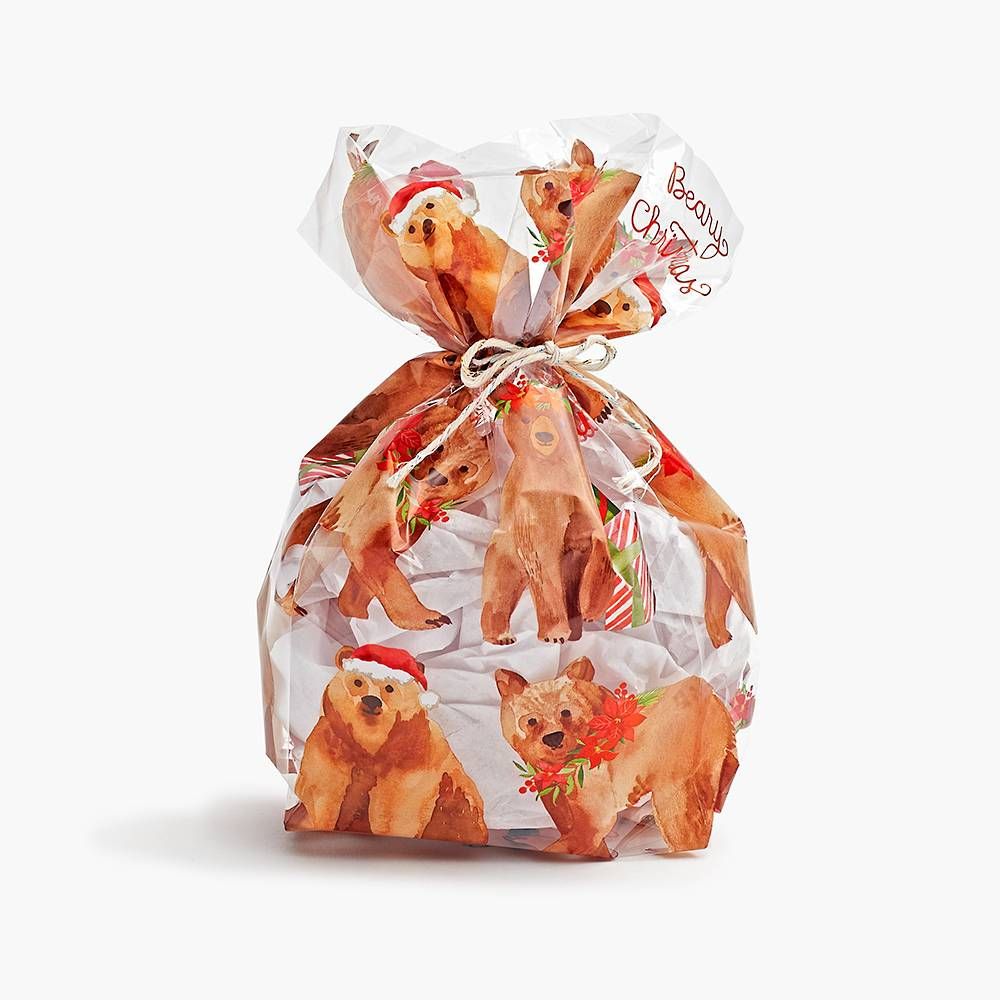 Beary Christmas Cello Bags