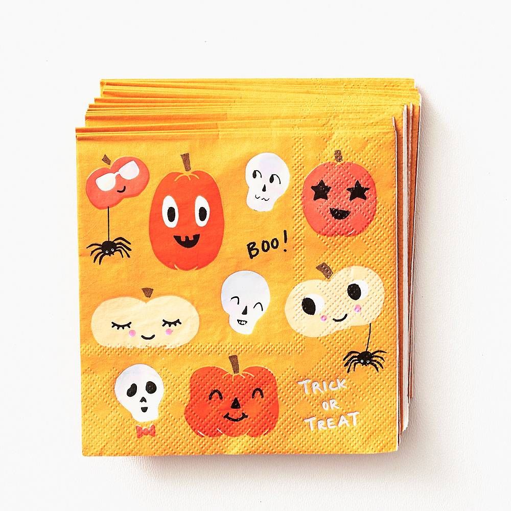 Halloween Pumpkin Napkins