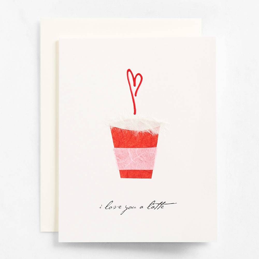 Love You A Latte Greeting Card