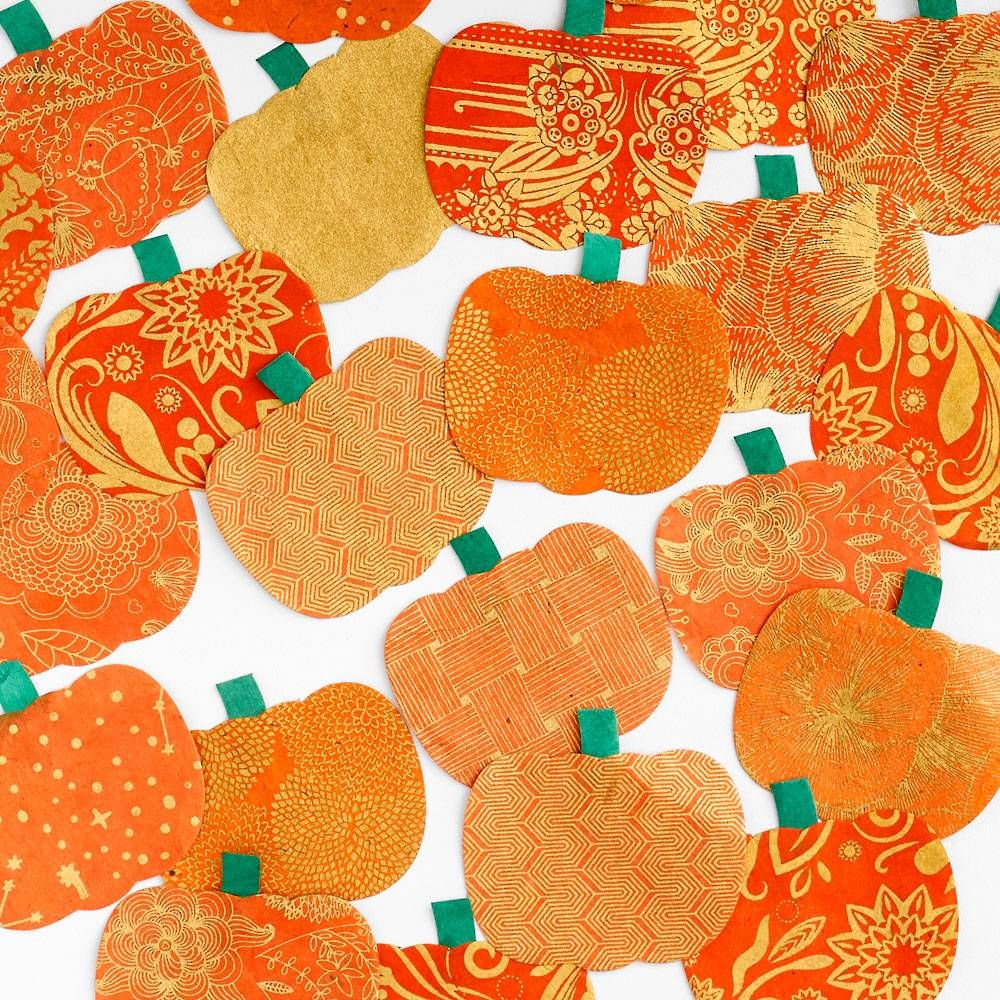 Die-Cut Pumpkins