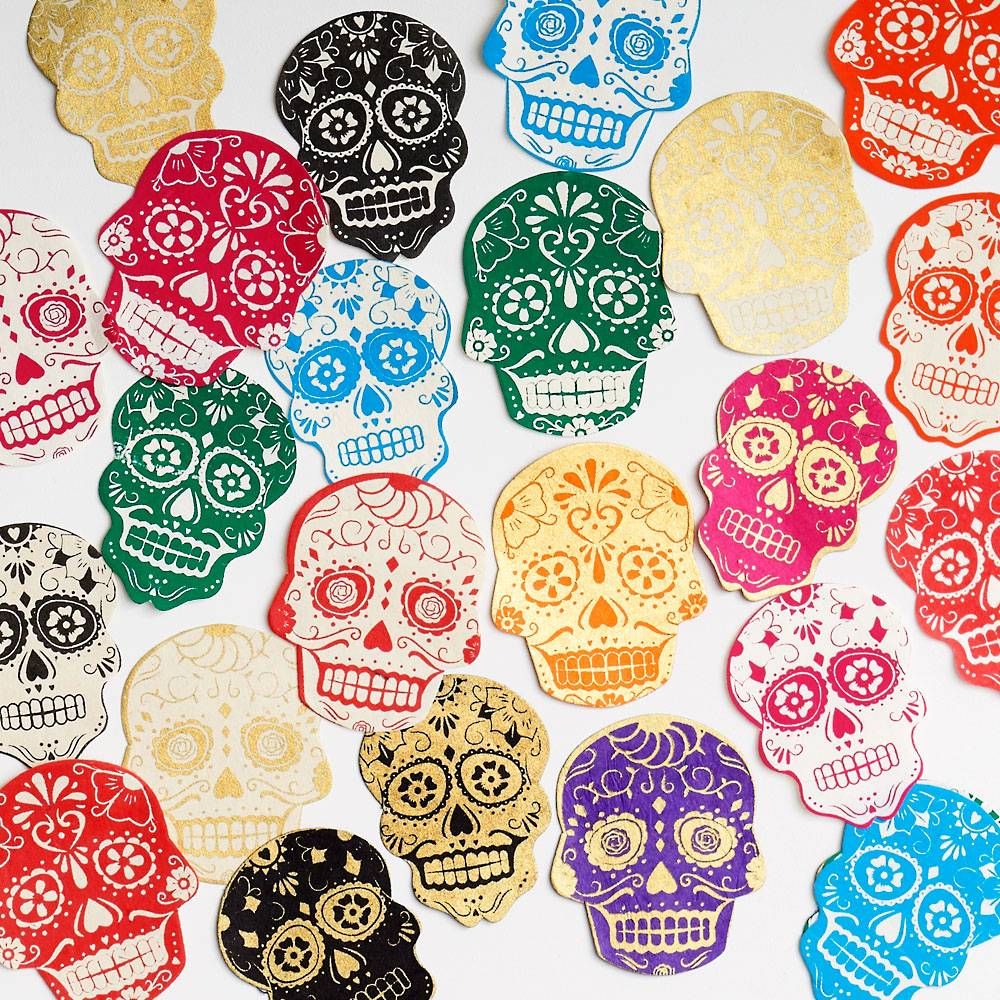 Die-Cut Sugar Skulls